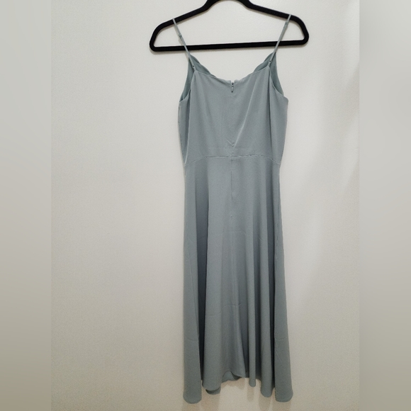 H&M blue slip dress - Picture 4 of 5